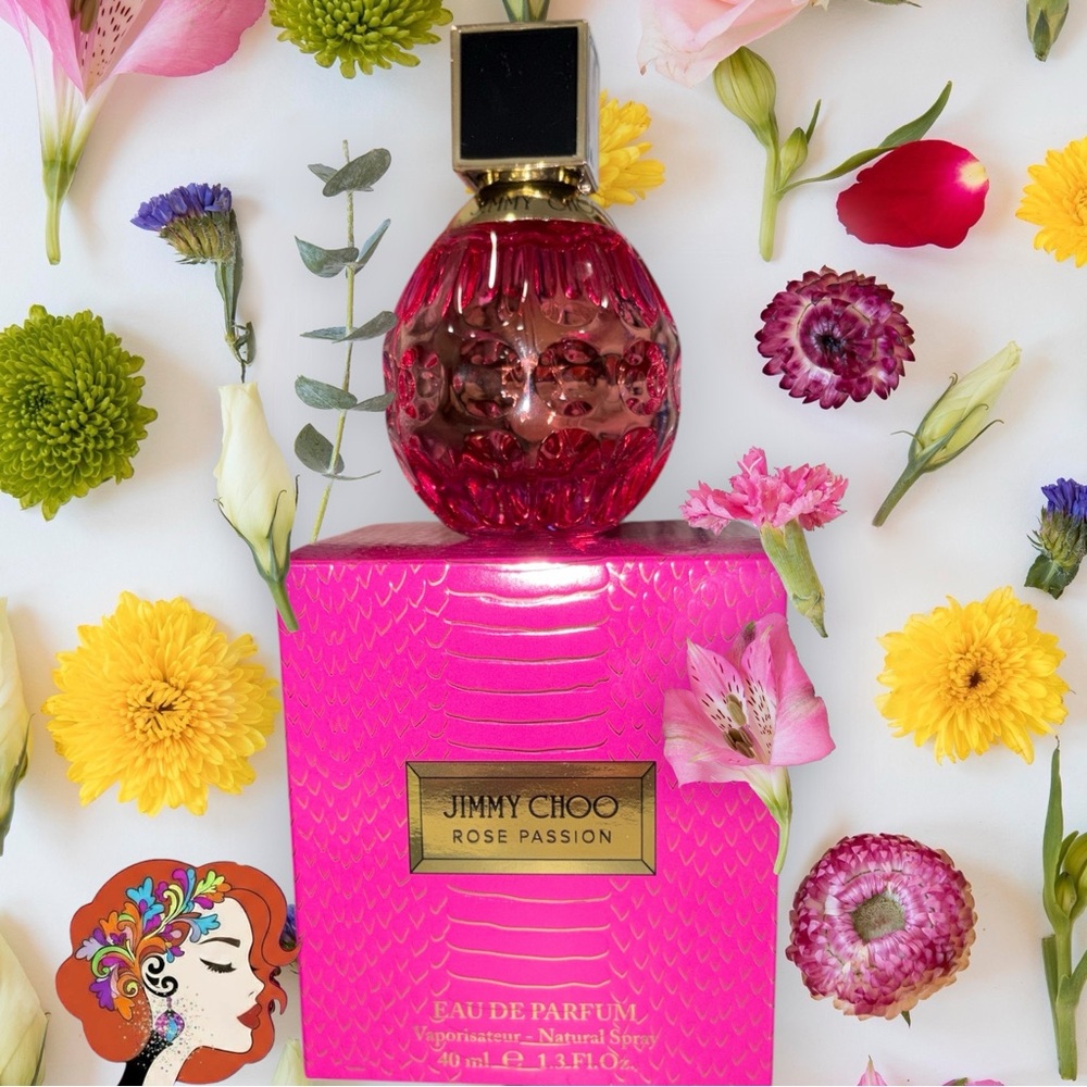 Fragrance Jimmy Choo Rose Passion - Bold Pink and Gold box